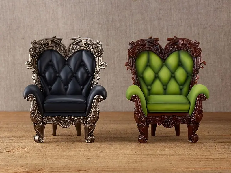 Original Character Parts for Pardoll Babydoll Figures Antique Chair: Noir product photo