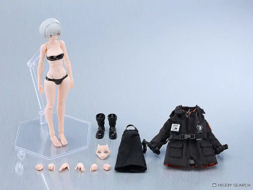 Original Character PLAMAX Plastic Model Kit Xi-III Outfit Set 16 cm product photo