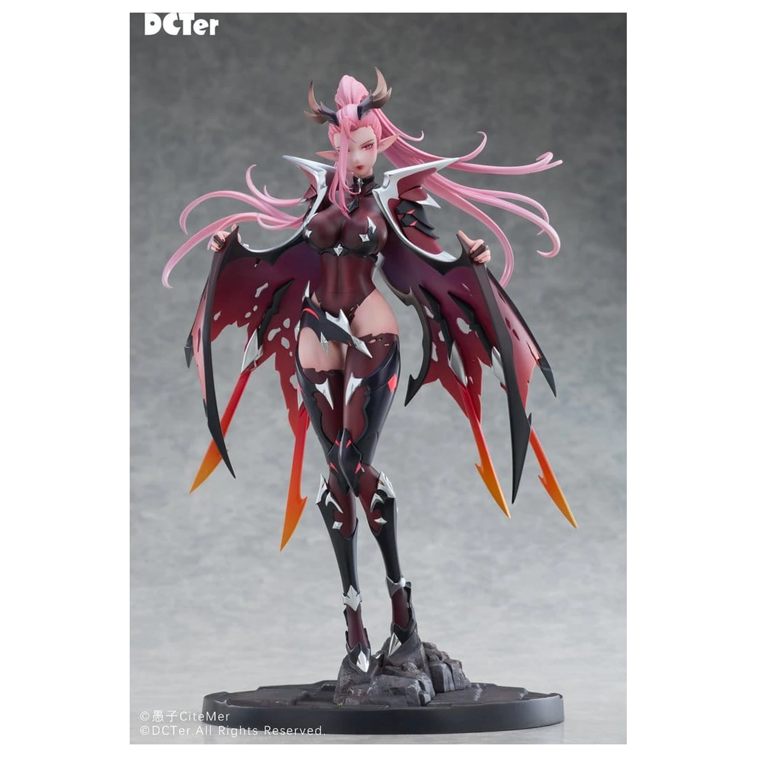 Original Character PU Figure 1/7 Heslion Draco Bellatrix Feminina 27 cm product photo
