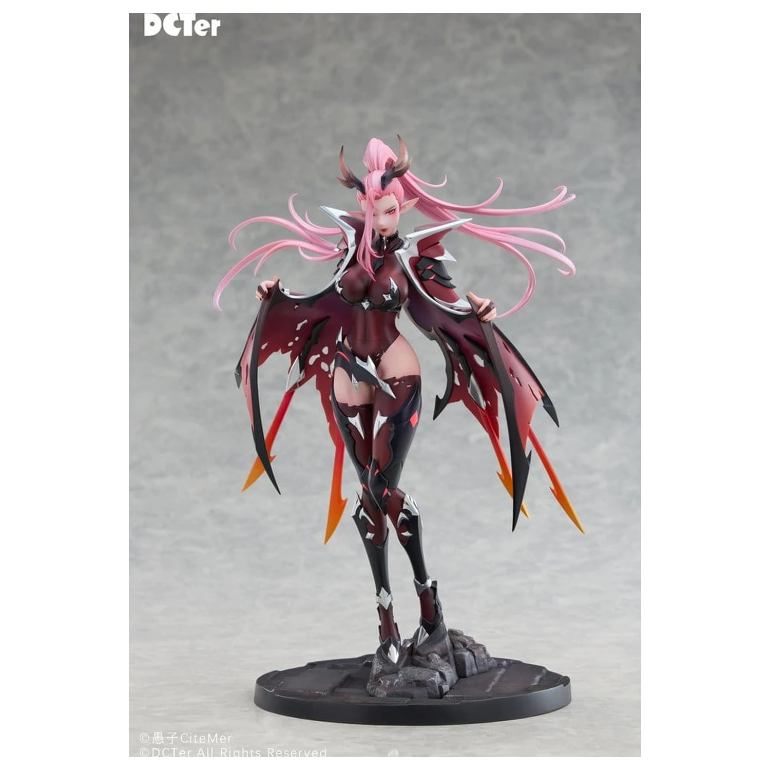Original Character PU Figure 1/7 Heslion Draco Bellatrix Feminina 27 cm product photo