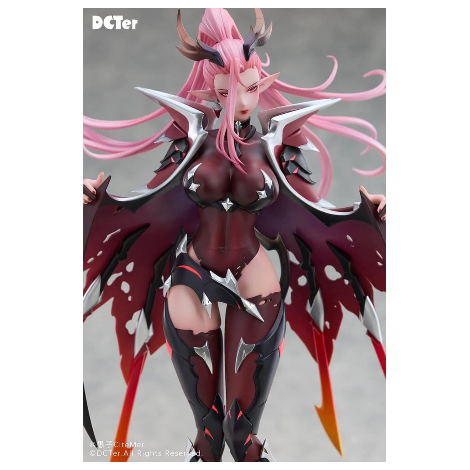 Original Character PU Figure 1/7 Heslion Draco Bellatrix Feminina 27 cm product photo