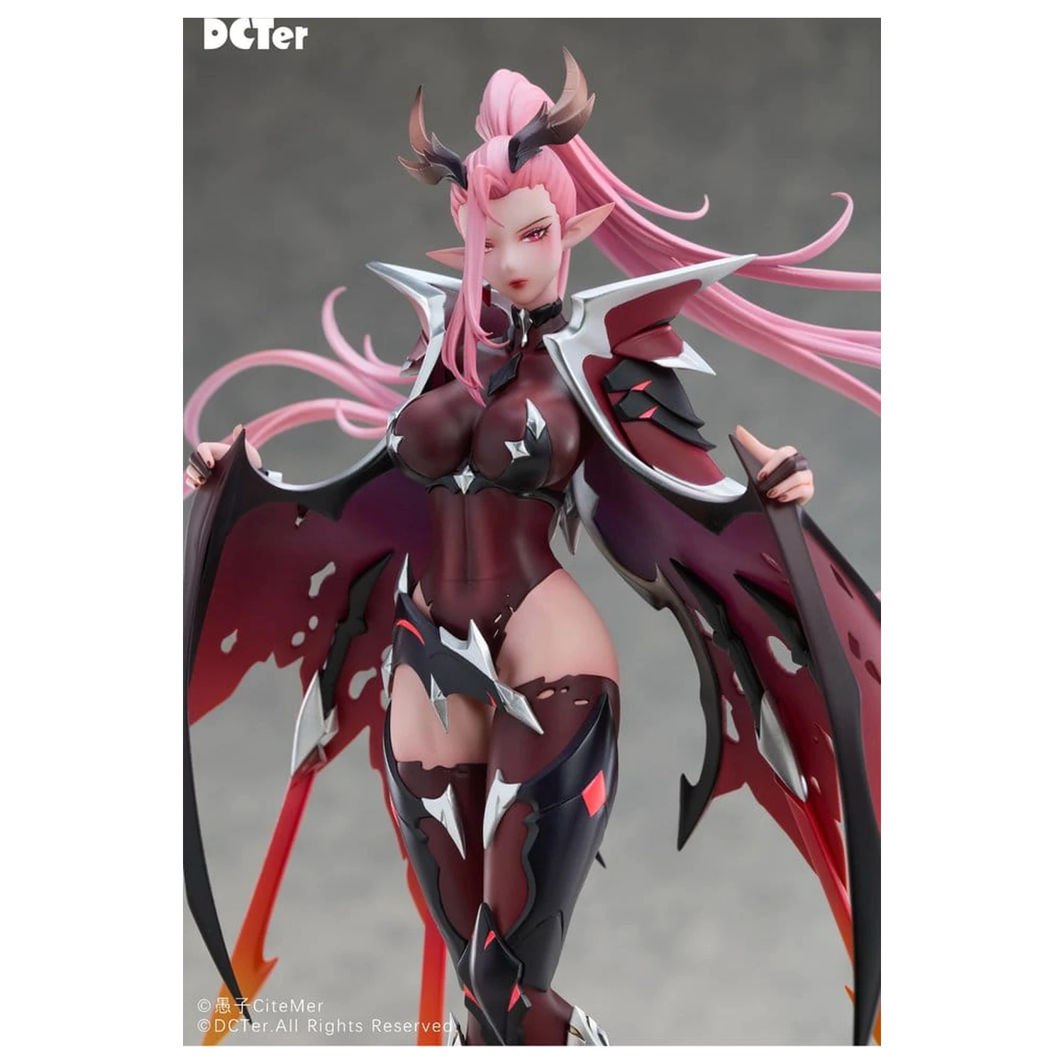 Original Character PU Figure 1/7 Heslion Draco Bellatrix Feminina 27 cm product photo