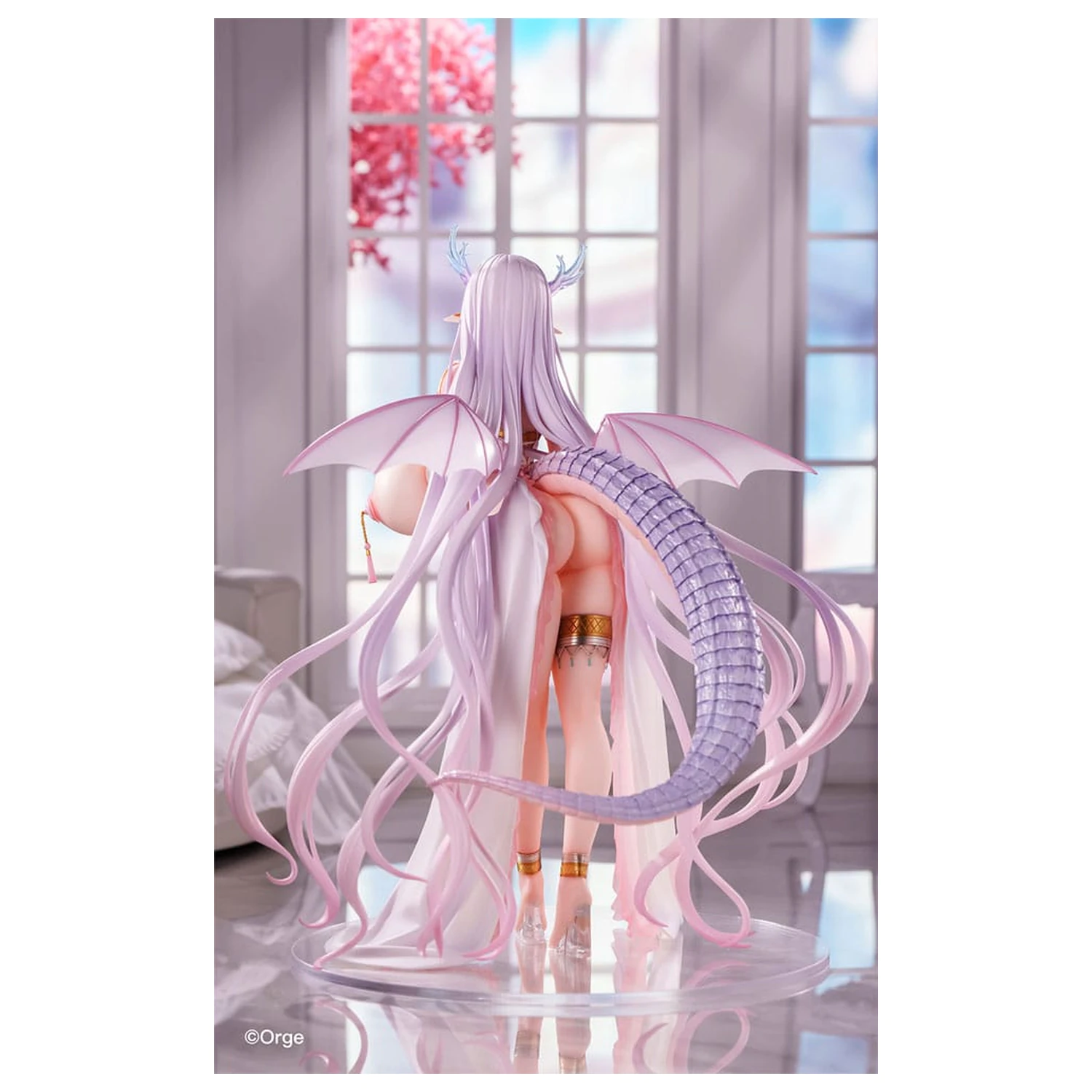 Original Character PVC 1/6 Dragon Princess Elaina Fartagna statue figure 27 cm product photo