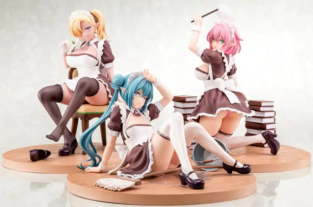Original Character PVC 1/6 Elf Maid's Sexual Servicing Louche 18 cm product photo