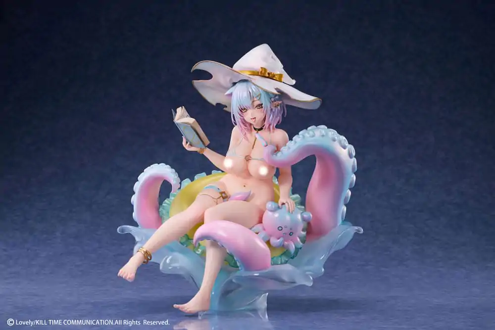 Original Character PVC 1/6 Octopus Witch Rinne Illustrated by Danimaru 22 cm product photo