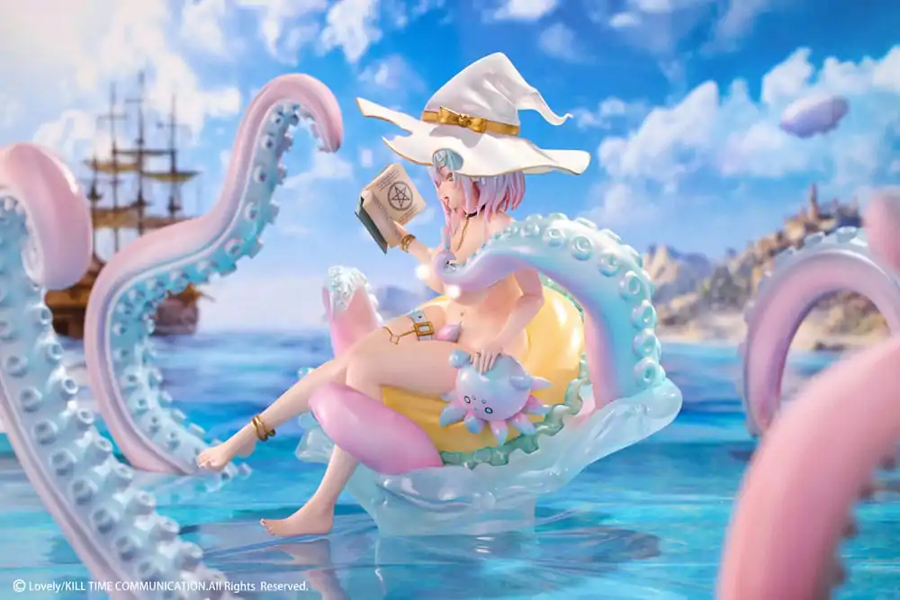 Original Character PVC 1/6 Octopus Witch Rinne Illustrated by Danimaru 22 cm product photo