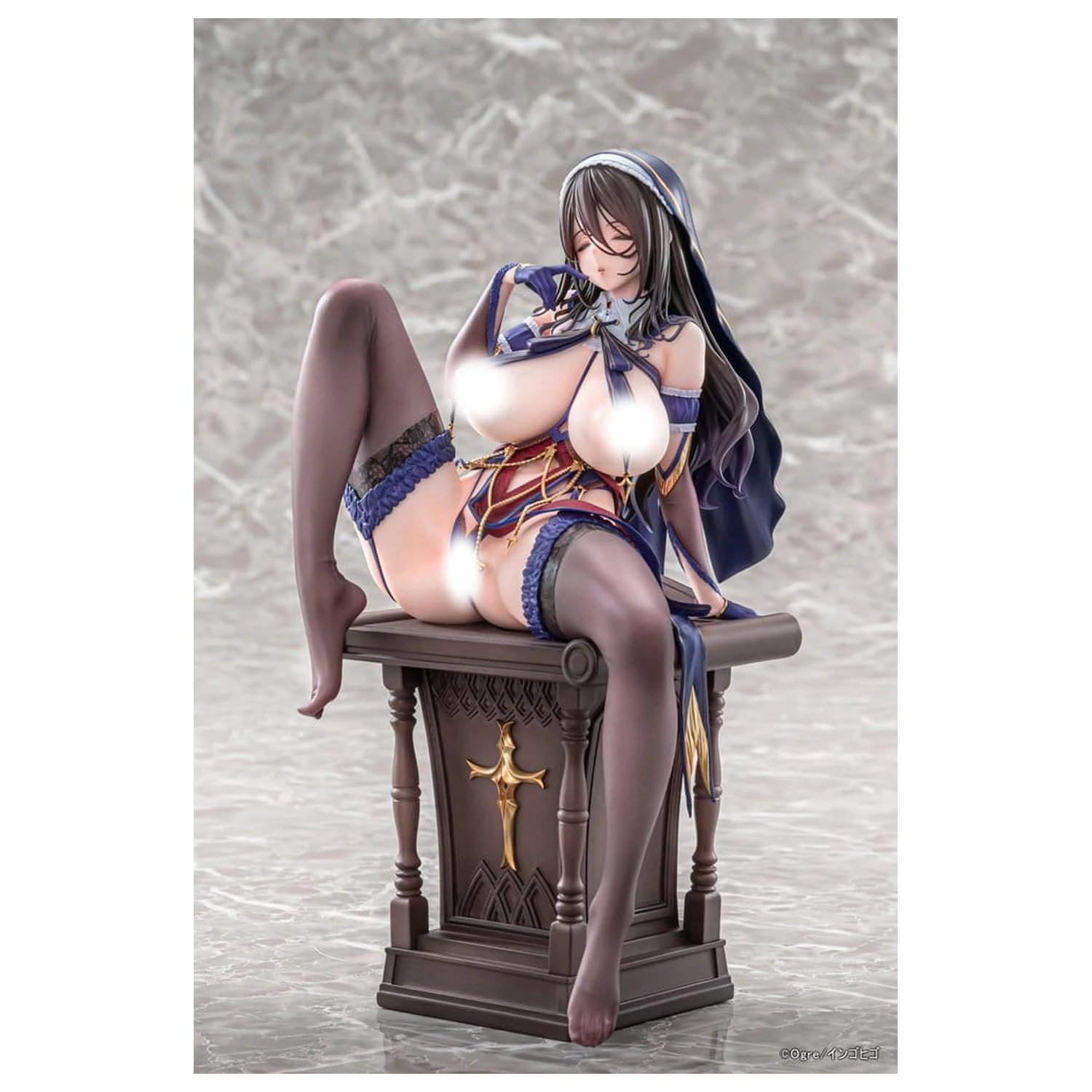 Original Character PVC Figure 1/6 Seishori Sister "Petronille" Succubus Outfit Ver. illustration by Ogre Deluxe Edition 25 cm product photo