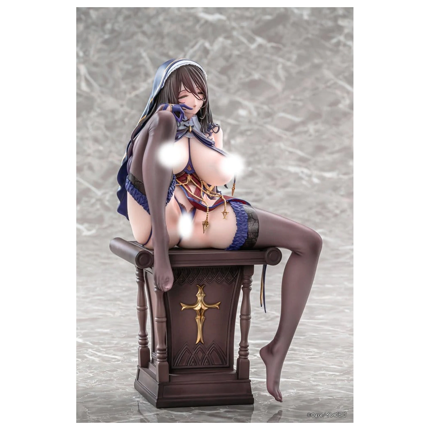 Original Character PVC Figure 1/6 Seishori Sister "Petronille" Succubus Outfit Ver. illustration by Ogre Deluxe Edition 25 cm product photo