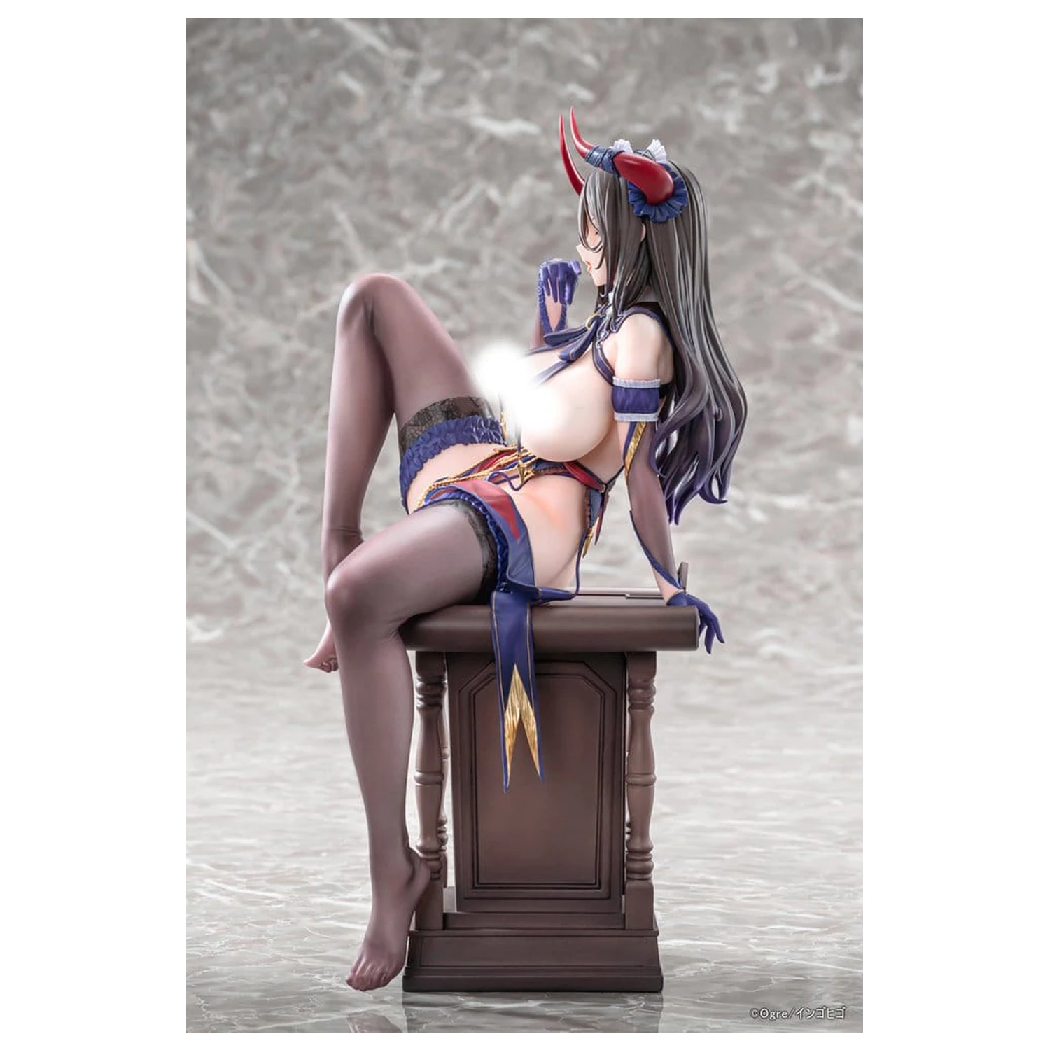 Original Character PVC Figure 1/6 Seishori Sister "Petronille" Succubus Outfit Ver. illustration by Ogre Deluxe Edition 25 cm product photo