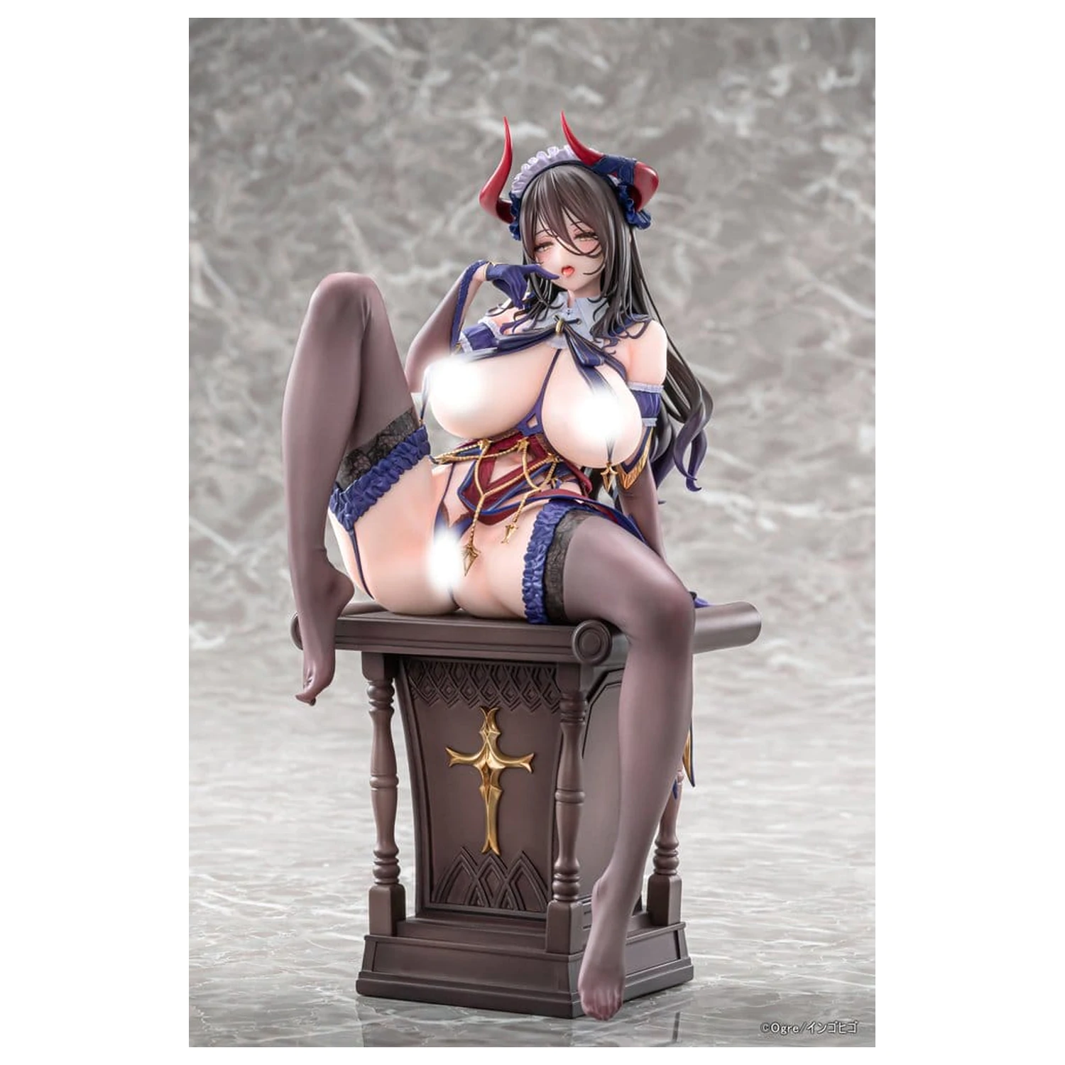 Original Character PVC Figure 1/6 Seishori Sister "Petronille" Succubus Outfit Ver. illustration by Ogre Regular Edition 25 cm product photo