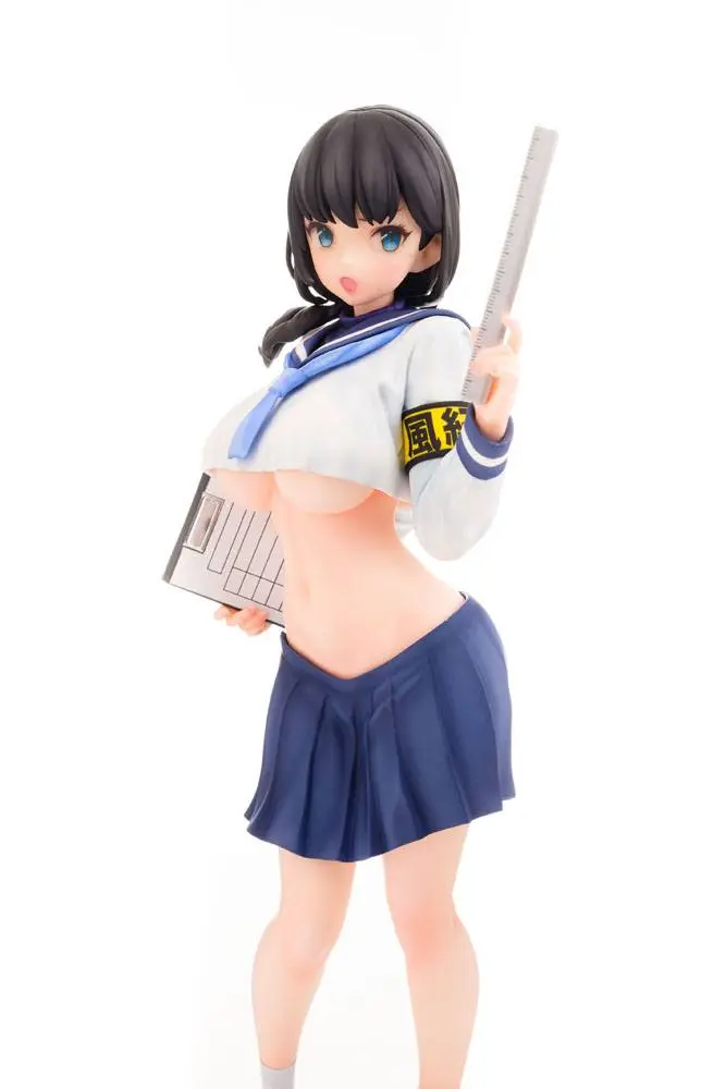 Original Character PVC Statue 1/6 Majimeka!? Fuuki Iin-san Illustration by Popkyun 25 cm product photo