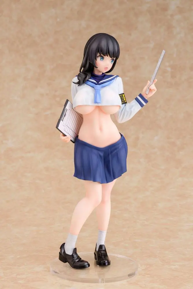 Original Character PVC Statue 1/6 Majimeka!? Fuuki Iin-san Illustration by Popkyun 25 cm product photo