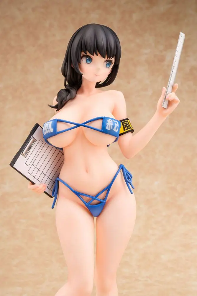 Original Character PVC Statue 1/6 Majimeka!? Fuuki Iin-san Illustration by Popkyun 25 cm product photo