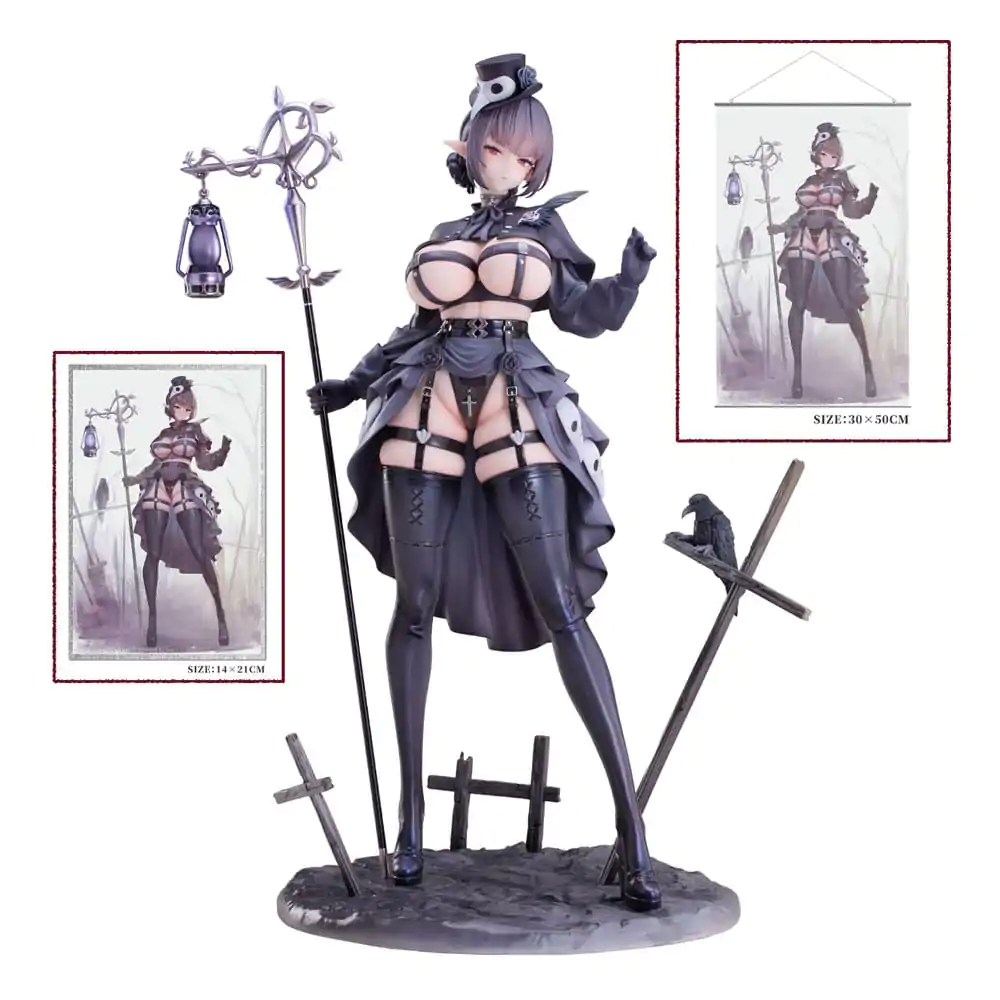 Original Character PVC Statue 1/6 Pest Doctor Kara Deluxe Edition 30 cm product photo