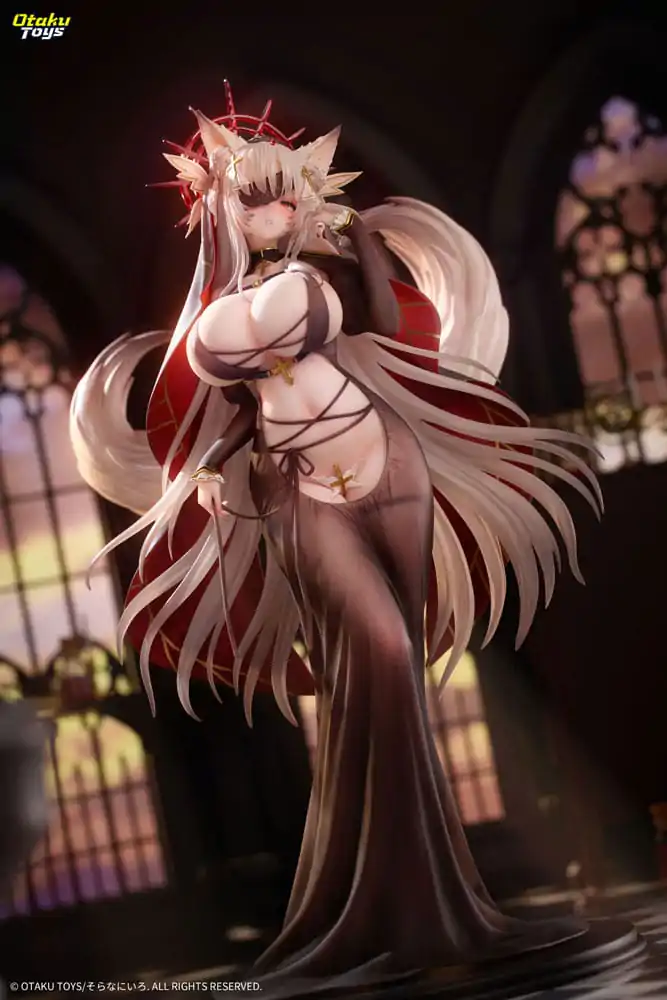Original Character PVC Statue 1/6 The Fox Spirits Sister Illustrated by Sorananiiro Deluxe Edition 30 cm product photo