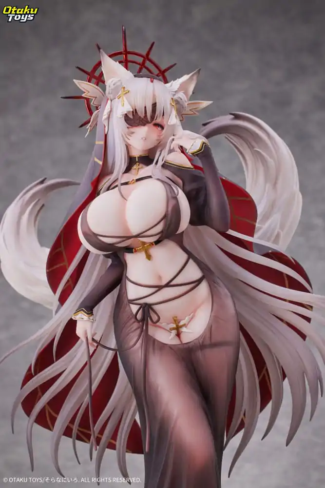Original Character PVC Statue 1/6 The Fox Spirits Sister Illustrated by Sorananiiro Deluxe Edition 30 cm product photo