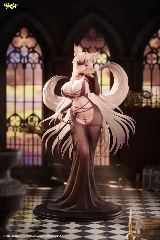 Original Character PVC Statue 1/6 The Fox Spirits Sister Illustrated by Sorananiiro Deluxe Edition 30 cm product photo