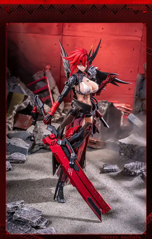 Original Character Seamless Action Figure 1/9 Wolf-Mastiff Force Karas Samurai 20 cm product photo