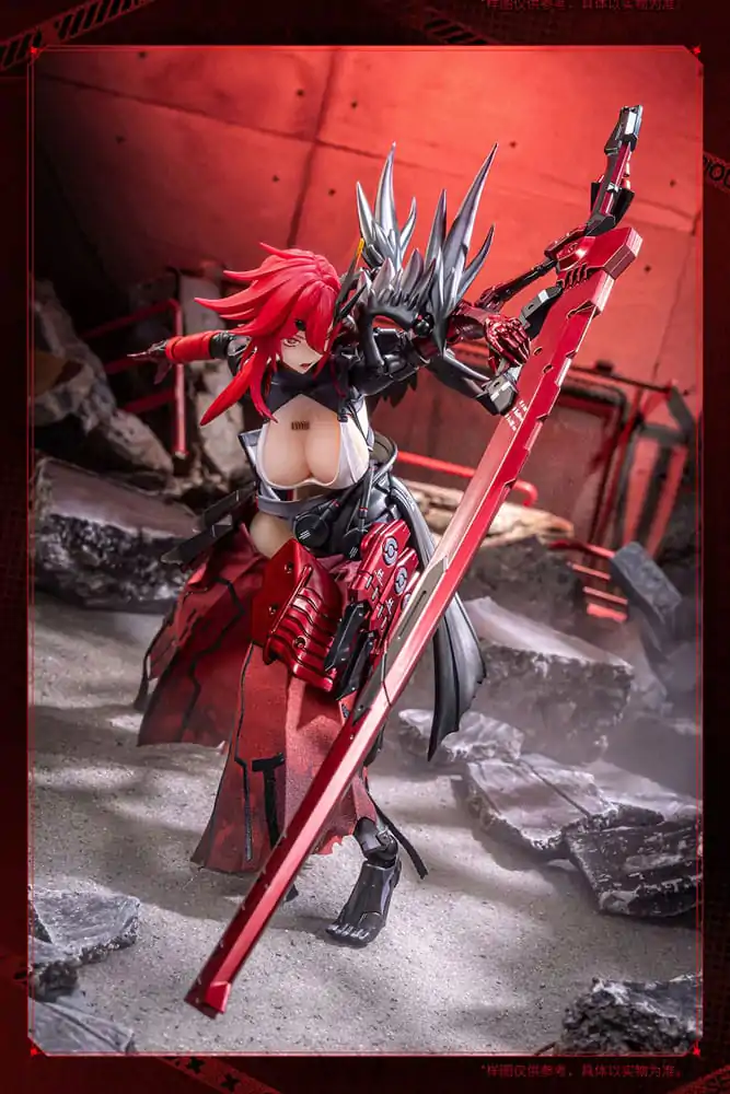 Original Character Seamless Action Figure 1/9 Wolf-Mastiff Force Karas Samurai 20 cm product photo