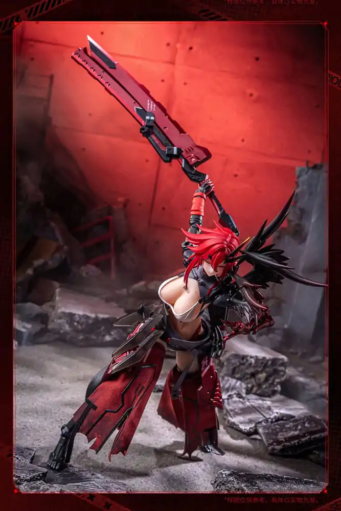 Original Character Seamless Action Figure 1/9 Wolf-Mastiff Force Karas Samurai 20 cm product photo