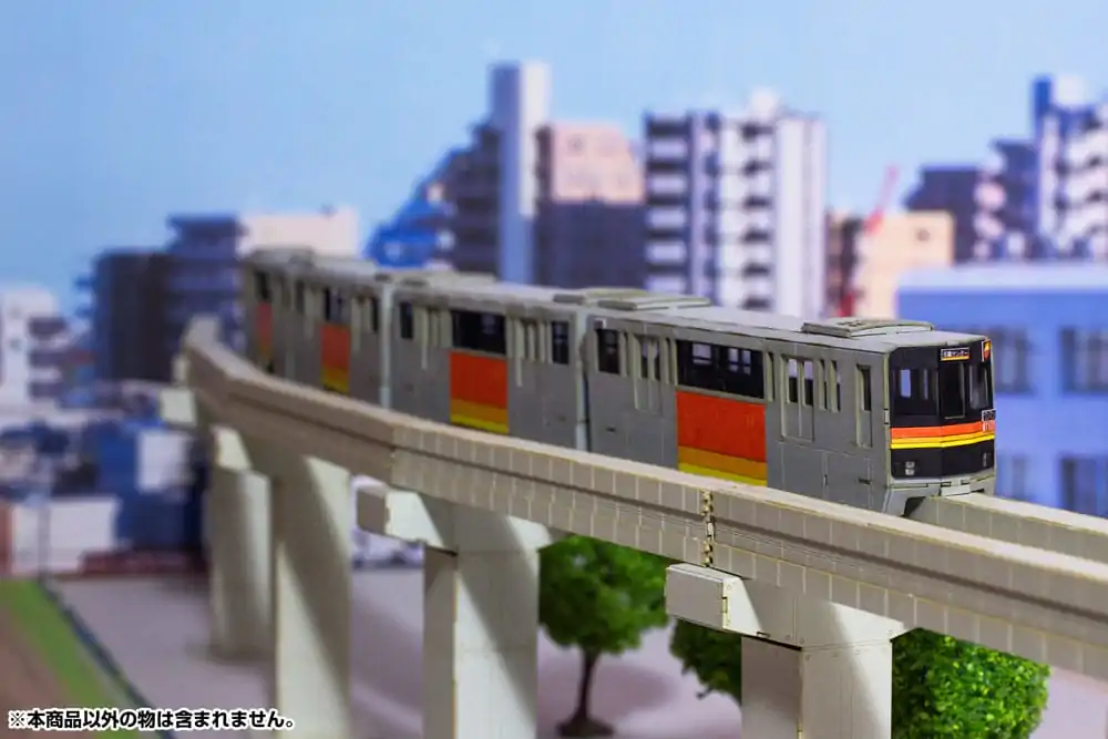 Original Character Series 1000 1/150 Paper Model Kit Tama Intercity Monorail (2 cars) 24 cm product photo