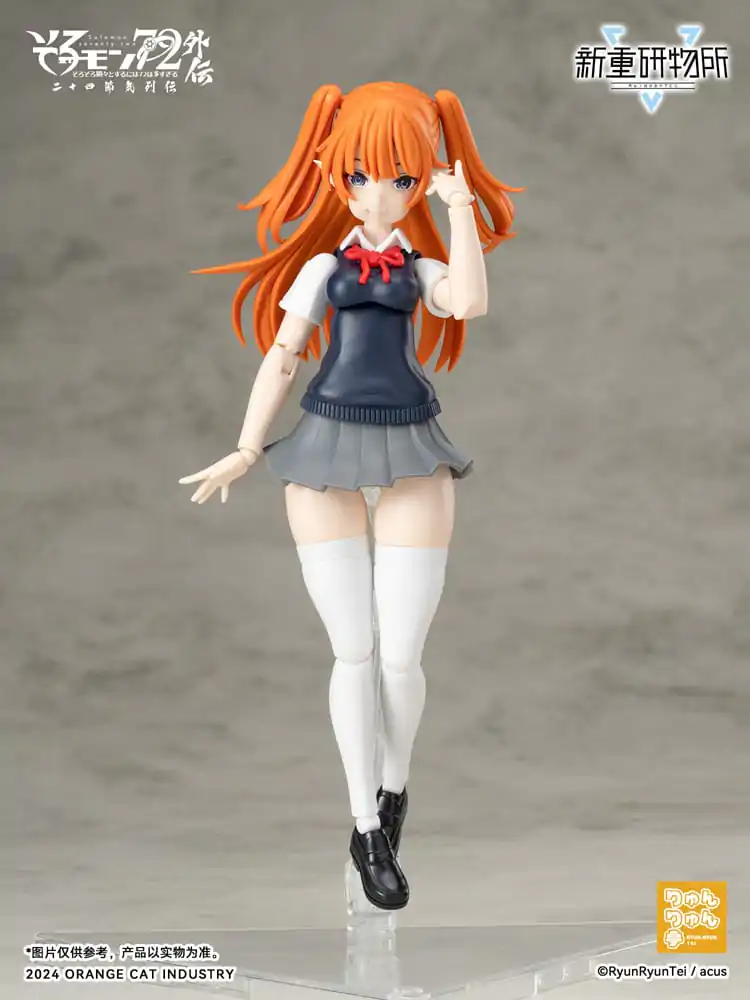 Original Character Plastic Model Kit Solomon 72 Gaiden The Twenty-Four Solar Terms Series Camio Ver. JK First Day of Summer 15 cm product photo