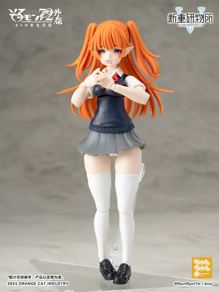 Original Character Plastic Model Kit Solomon 72 Gaiden The Twenty-Four Solar Terms Series Camio Ver. JK First Day of Summer 15 cm product photo