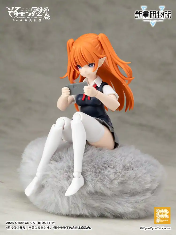Original Character Plastic Model Kit Solomon 72 Gaiden The Twenty-Four Solar Terms Series Camio Ver. JK First Day of Summer 15 cm product photo