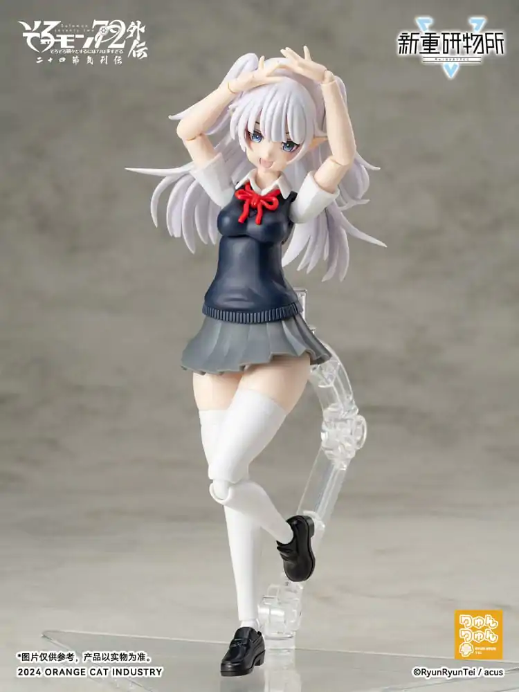 Original Character Plastic Model Kit Solomon 72 Gaiden The Twenty-Four Solar Terms Series Camio Ver. JK First Day of Summer 15 cm product photo