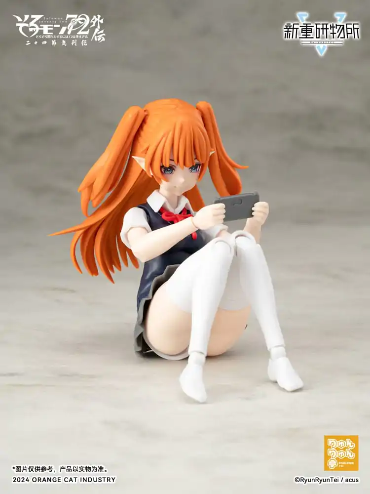 Original Character Plastic Model Kit Solomon 72 Gaiden The Twenty-Four Solar Terms Series Camio Ver. JK First Day of Summer 15 cm product photo