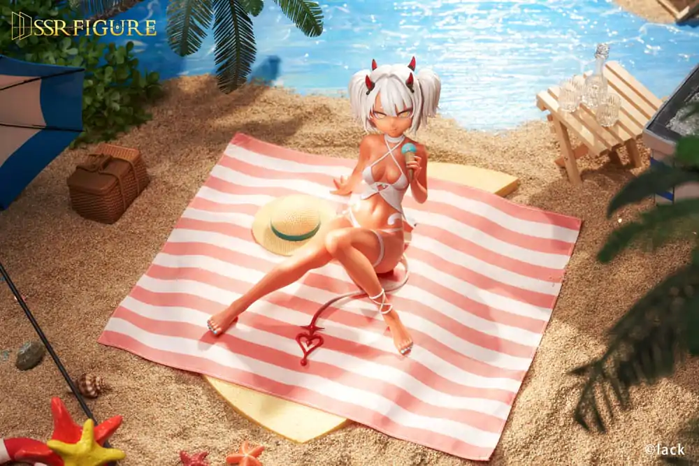 Original Character SSR PVC Statue 1/7 Caffeine-chan 12 cm  product photo