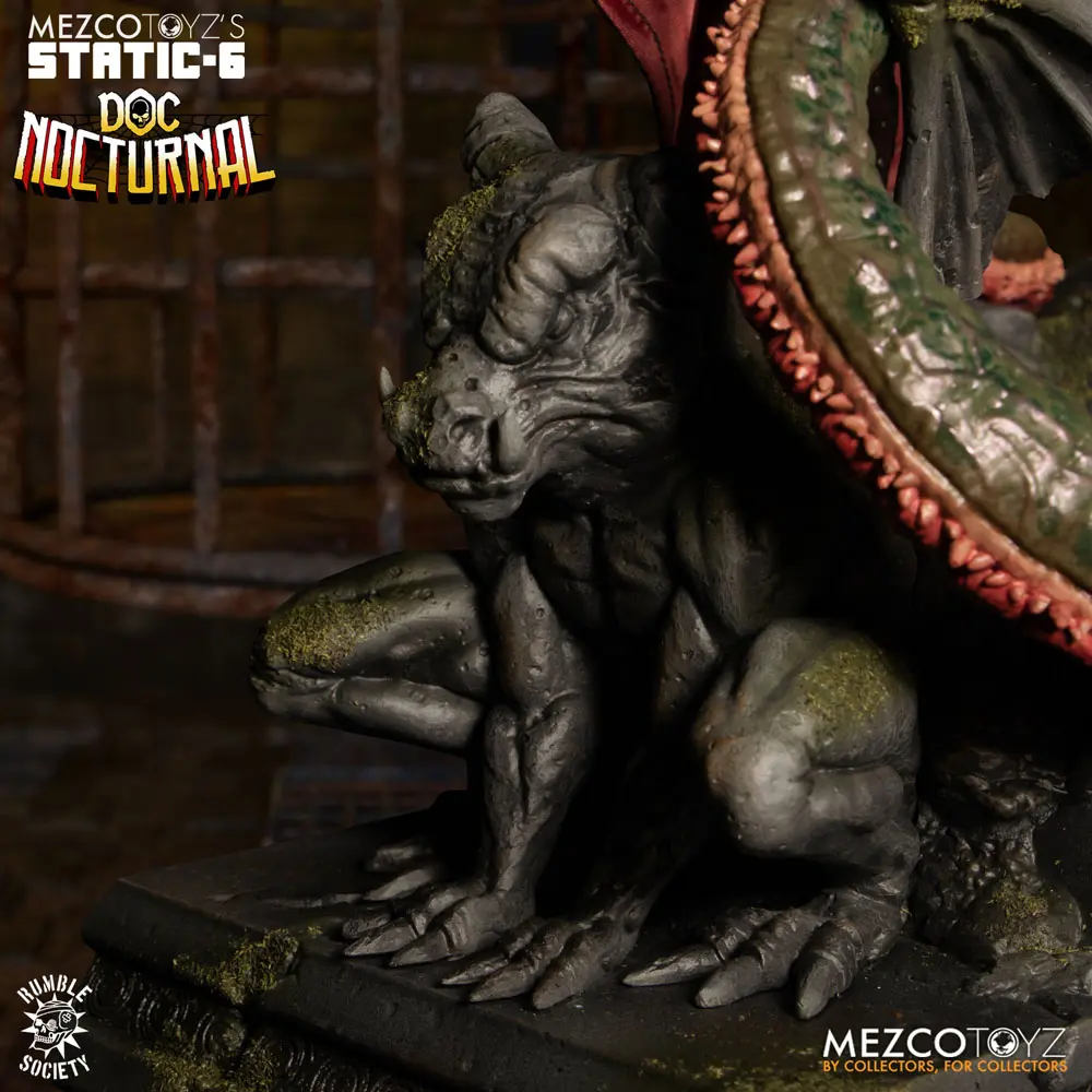 Original Character Static-6 PVC Statue 1/6 Rumble Society - Doc Nocturnal 38 cm termékfotó