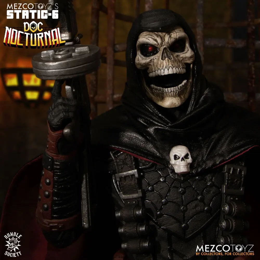 Original Character Static-6 PVC Statue 1/6 Rumble Society - Doc Nocturnal 38 cm termékfotó