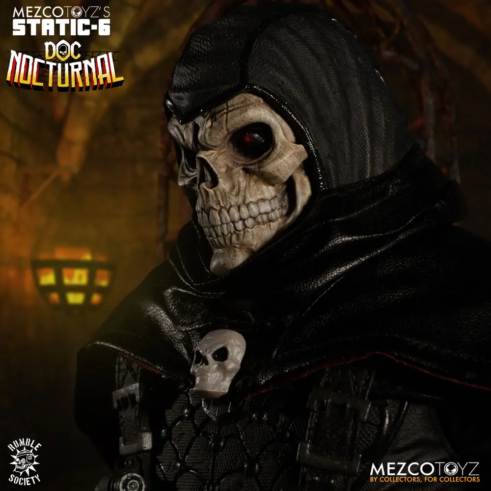 Original Character Static-6 PVC Statue 1/6 Rumble Society - Doc Nocturnal 38 cm termékfotó