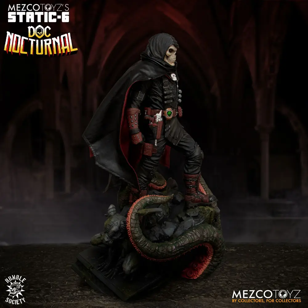 Original Character Static-6 PVC Statue 1/6 Rumble Society - Doc Nocturnal 38 cm termékfotó