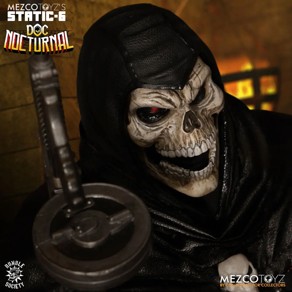 Original Character Static-6 PVC Statue 1/6 Rumble Society - Doc Nocturnal 38 cm termékfotó