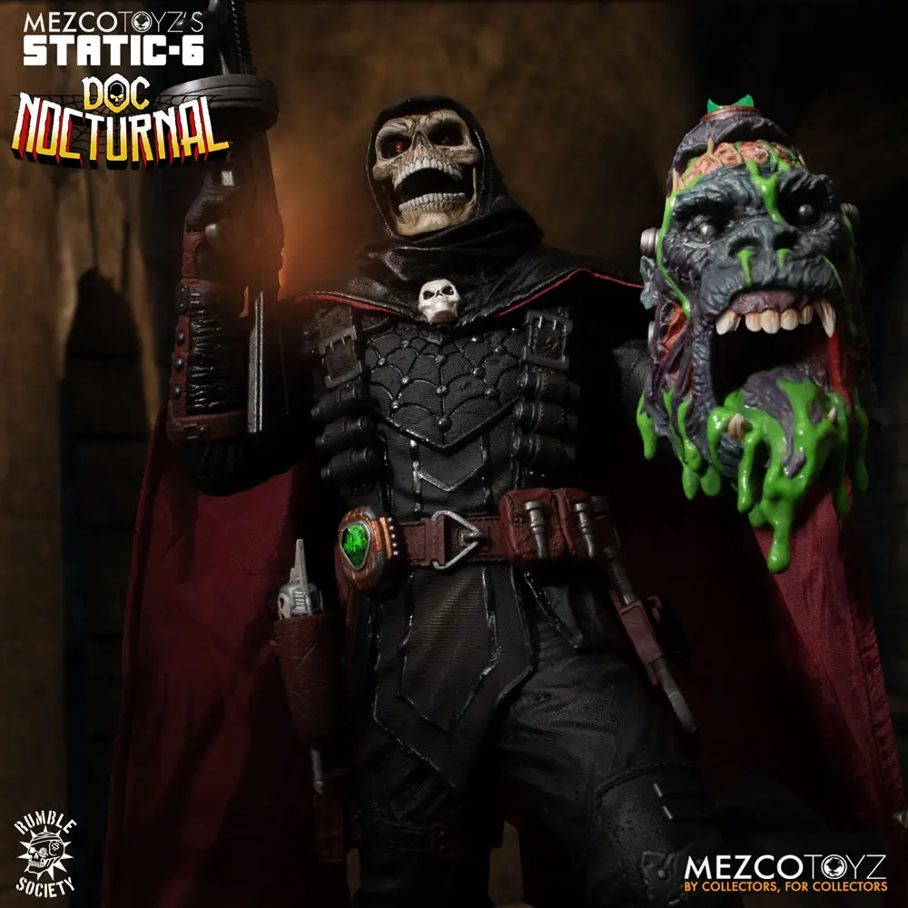 Original Character Static-6 PVC Statue 1/6 Rumble Society - Doc Nocturnal 38 cm termékfotó