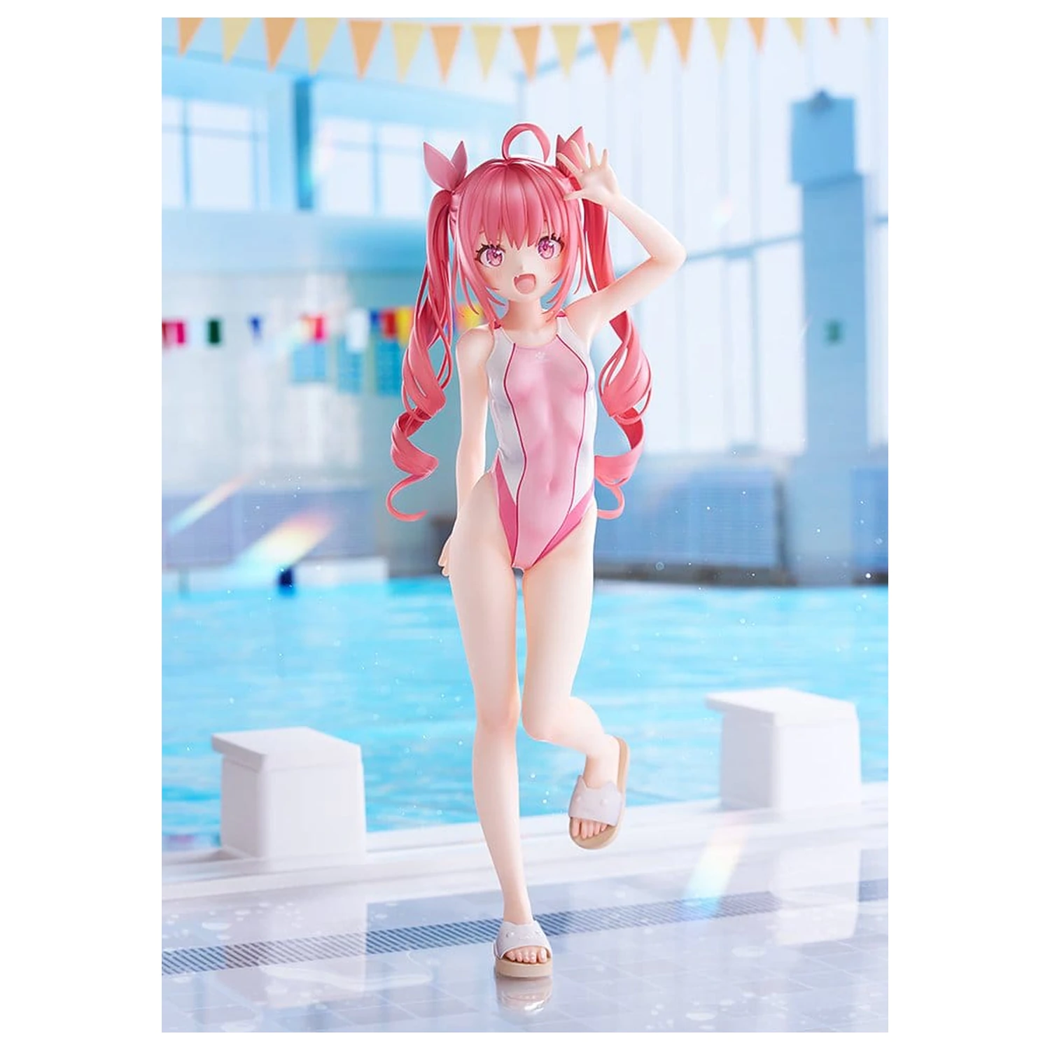 Original Character Swimsuit Silhouette PVC Figure 1/7 Watora Swimsuit Ver. design Kani biimu 23 cm product photo