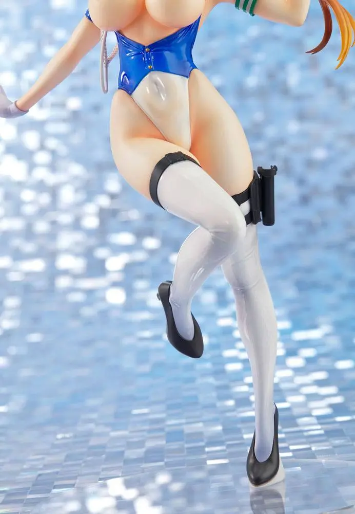 Original Character Thigt Works Series PVC Statue Job1: Cop Asahi Sakurada 25 cm product photo