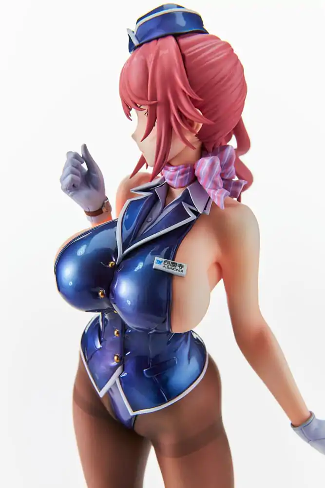 Original Character PVC Statue Tight na Oshigoto Work 3: Cabin Attendant Aya Saionji Antenna Shop Limited Edition 25 cm termékfotó