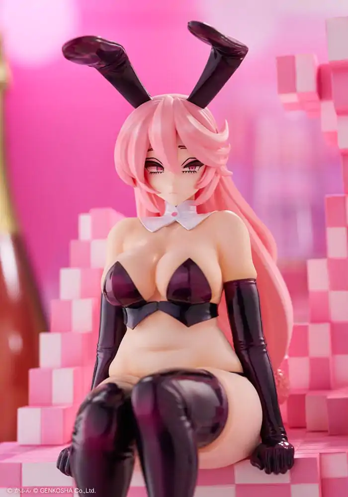 Original Character Trick Bunnies PVC Statue 1/7 Sitting Bunny Illustration by Kafun 24 cm      product photo