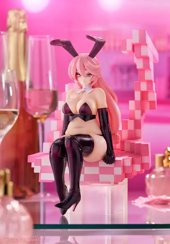 Original Character Trick Bunnies PVC Statue 1/7 Sitting Bunny Illustration by Kafun 24 cm      product photo