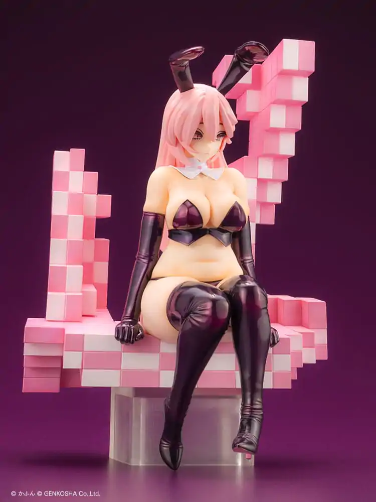 Original Character Trick Bunnies PVC Statue 1/7 Sitting Bunny Illustration by Kafun 24 cm      product photo