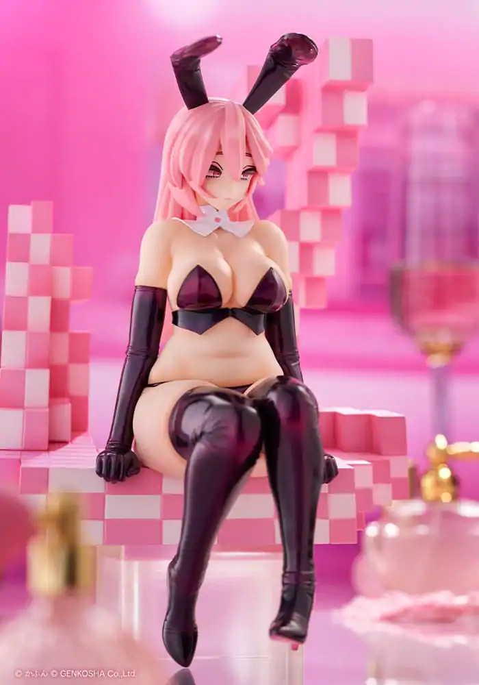 Original Character Trick Bunnies PVC Statue 1/7 Sitting Bunny Illustration by Kafun 24 cm      product photo