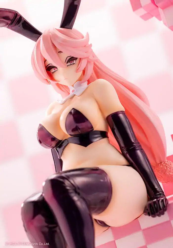Original Character Trick Bunnies PVC Statue 1/7 Sitting Bunny Illustration by Kafun 24 cm      product photo