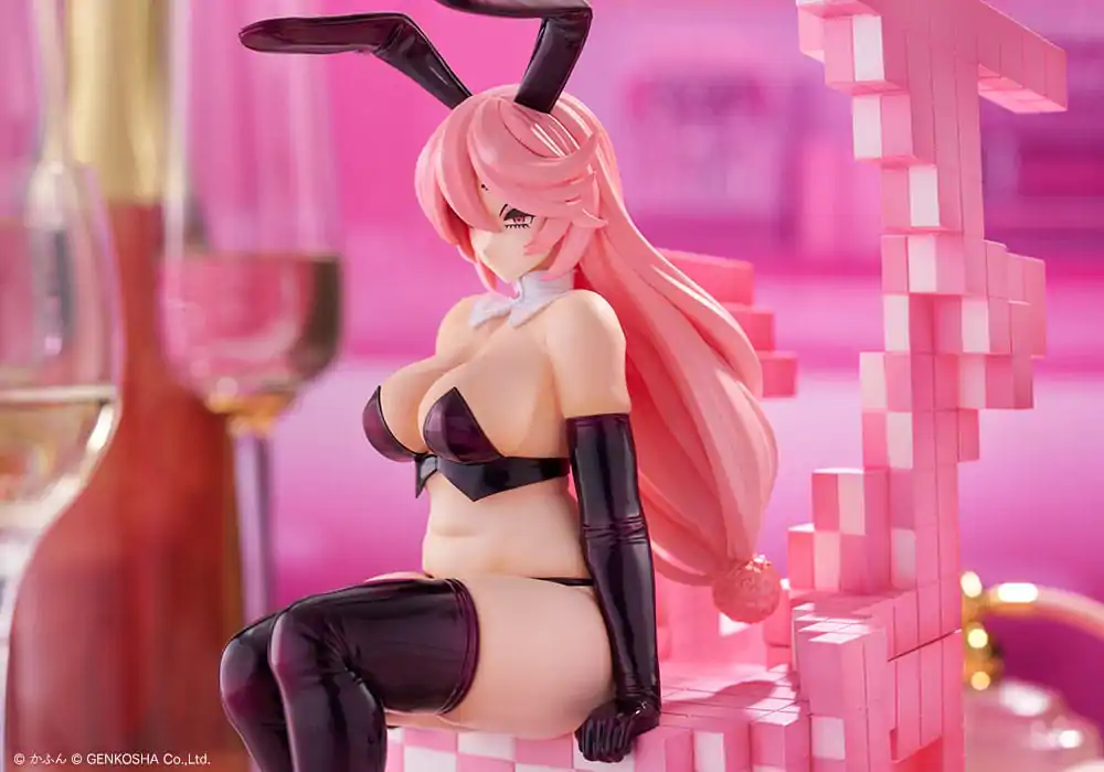 Original Character Trick Bunnies PVC Statue 1/7 Sitting Bunny Illustration by Kafun 24 cm      product photo