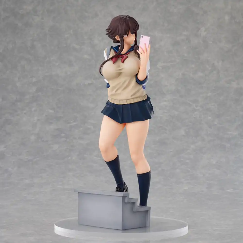 Original Character PVC Statue Tsubomioka Happa-chan Illustrated by Jobujun 28 cm product photo