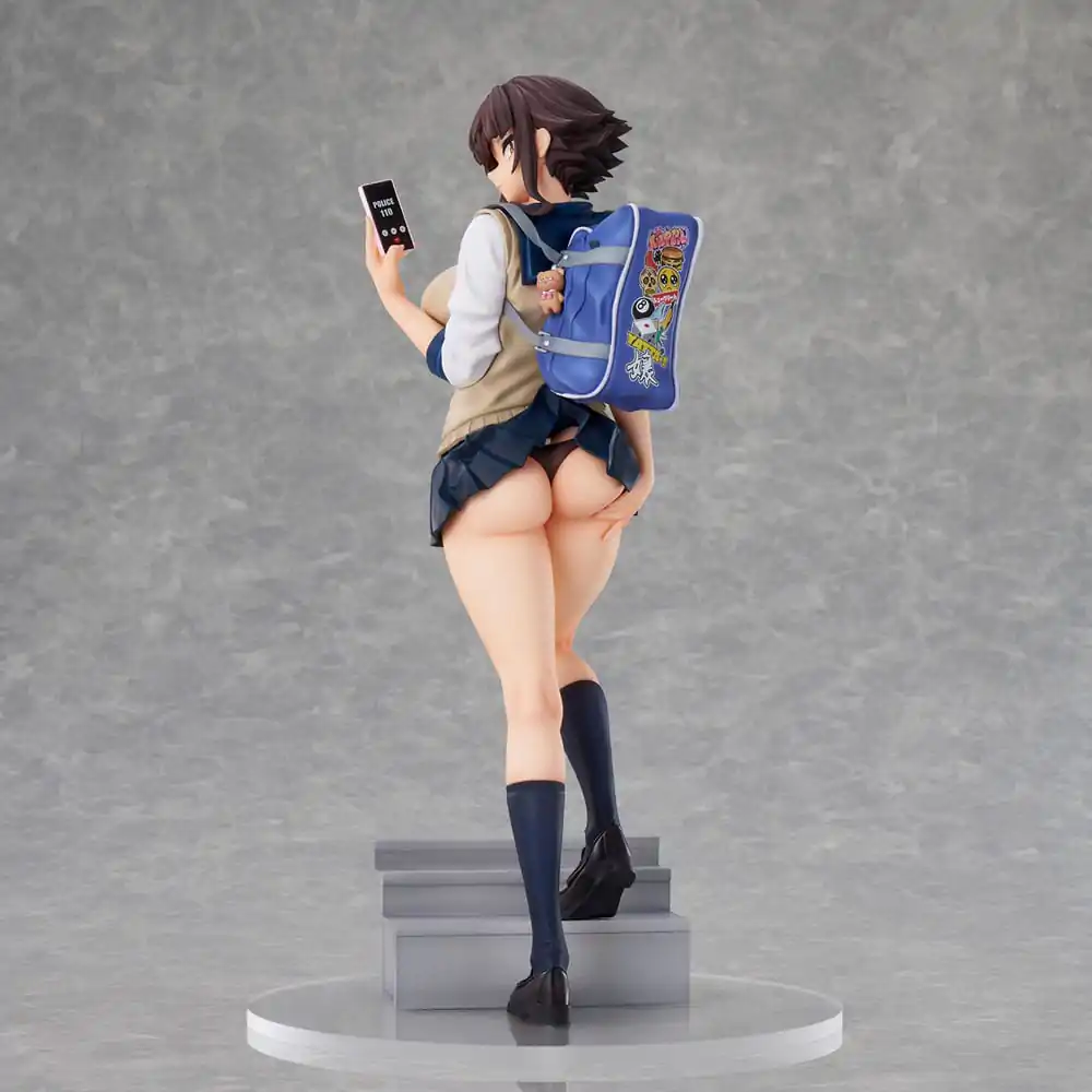 Original Character PVC Statue Tsubomioka Happa-chan Illustrated by Jobujun 28 cm product photo