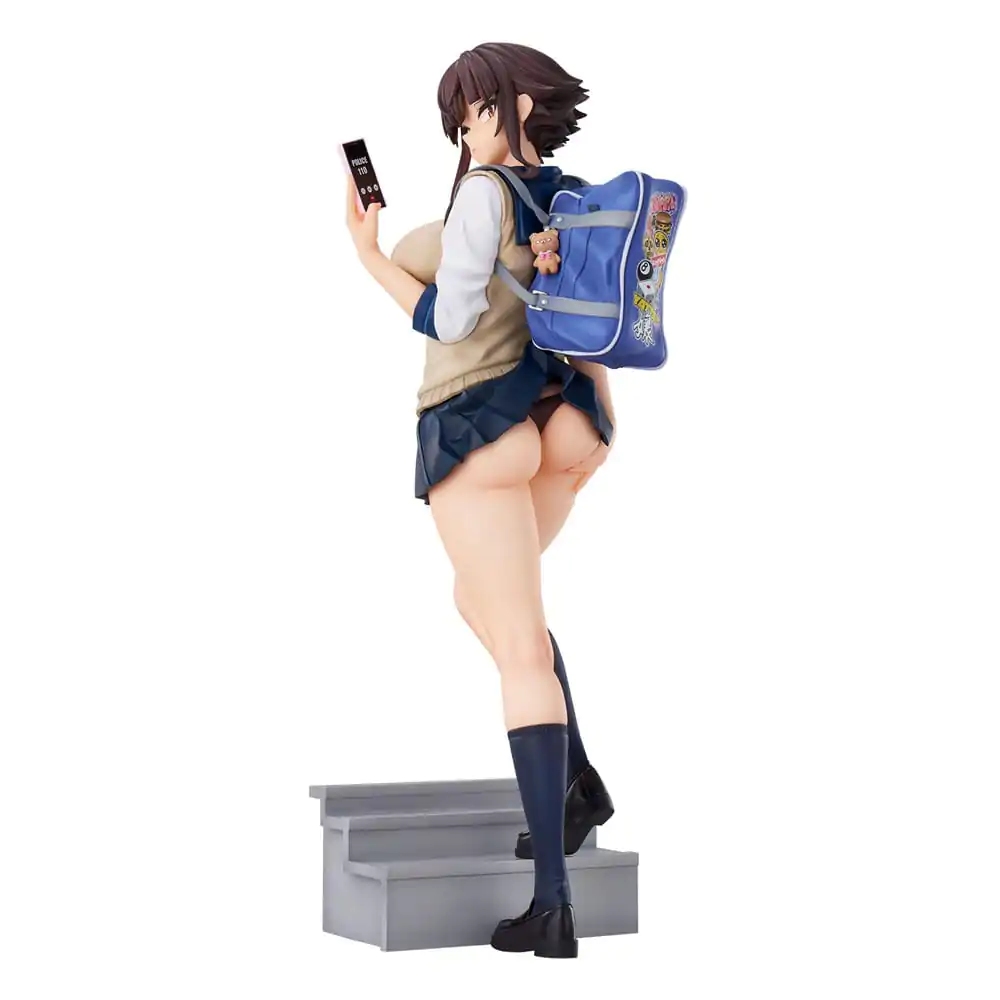 Original Character PVC Statue Tsubomioka Happa-chan Illustrated by Jobujun 28 cm product photo