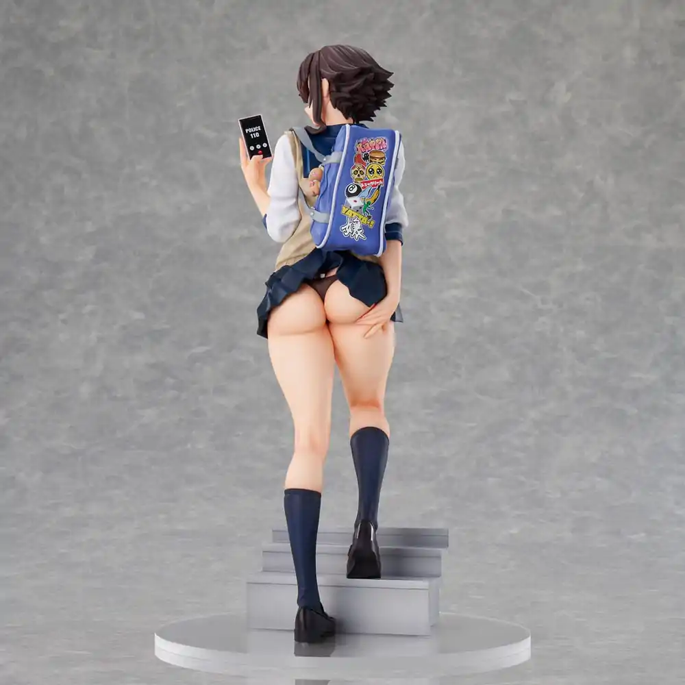 Original Character PVC Statue Tsubomioka Happa-chan Illustrated by Jobujun 28 cm product photo